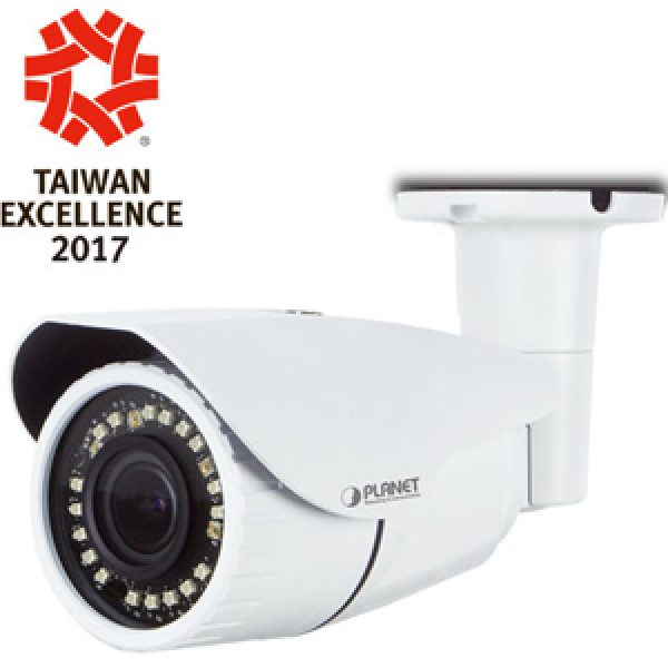 ICA-M3380P   3 Megapixel Bullet IR IP Camera with Remote Focus and Zoom